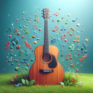 Guitar visual #9136