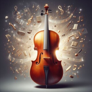 Violin visual #9121