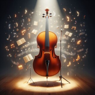 Violin visual #9118