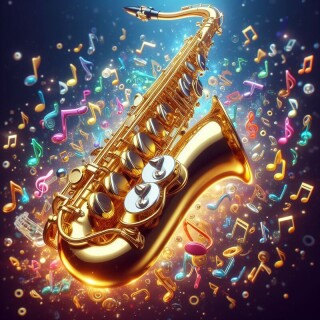 Saxophone visual #9059