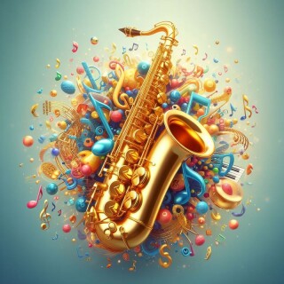 Saxophone visual #9057