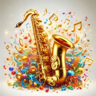 Saxophone visual #9056
