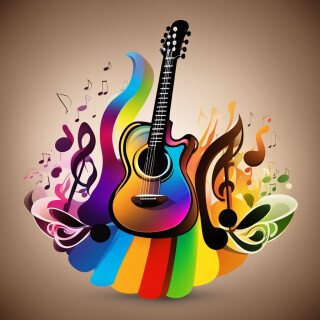 Guitar visual #9132