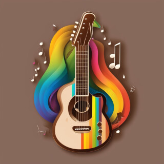 Guitar visual #9133