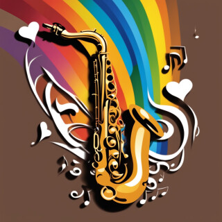 Saxophone visual #9054