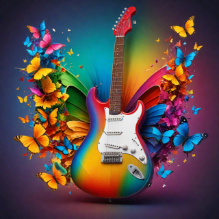 Guitar visual #9255