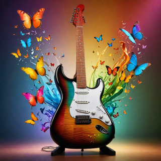 Guitar visual #9254