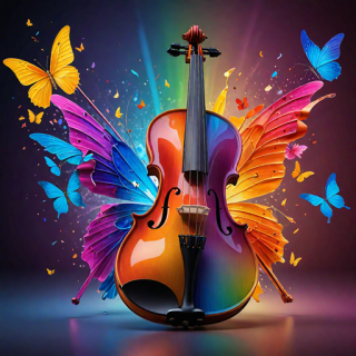Violin visual #9250