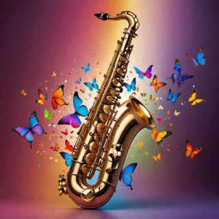 Saxophone visual #9296