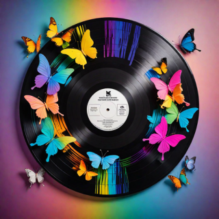 Vinyl record visual #9308
