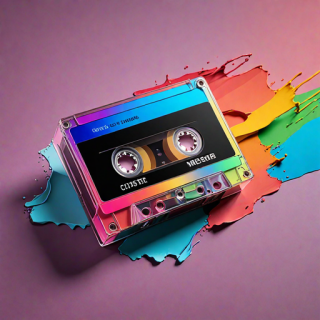 Tape recorder visual #9300