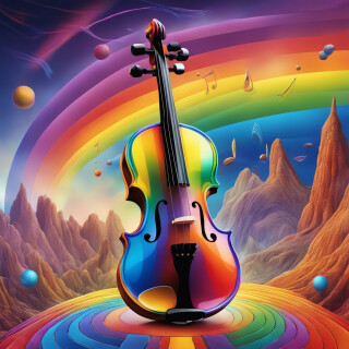Violin visual #9249