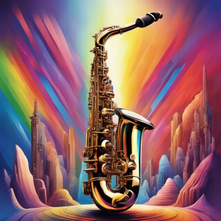 Saxophone visual #9295