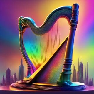 Harp visual #9289