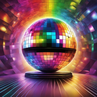 Disco ball visual #9287