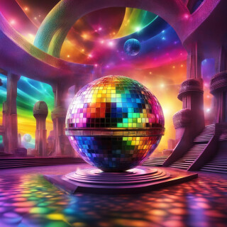 Disco ball visual #9286