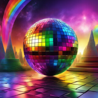 Disco ball visual #9285