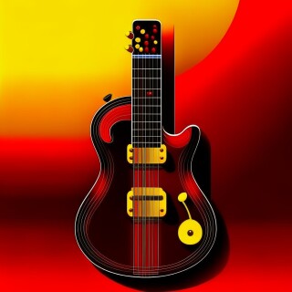 Guitar visual #9251