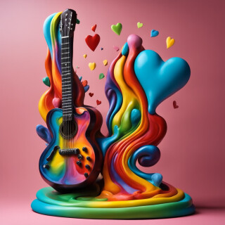 Guitar visual #9454