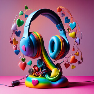 Headphones visual #9437