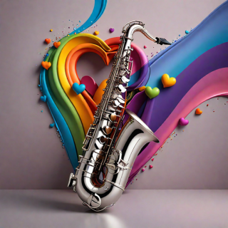 Saxophone visual #9314
