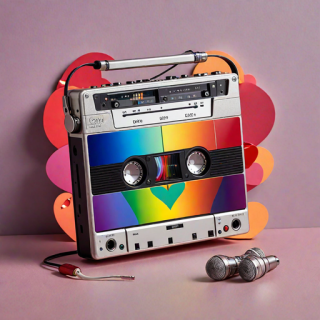 Tape recorder visual #9399