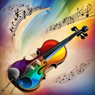 Violin visual #9444