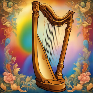Harp visual #9380