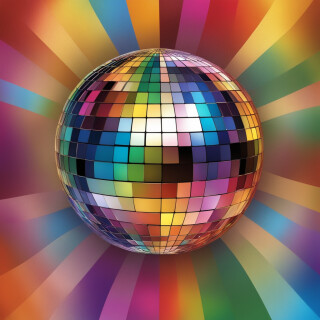 Disco ball visual #9390