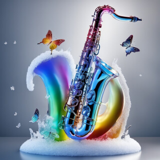Saxophone visual #9309
