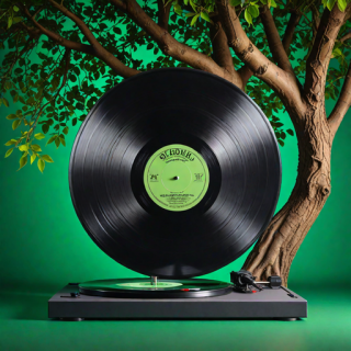 Vinyl record visual #9400