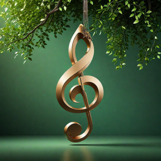 Music note visual #9365