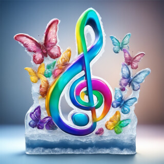 Music note visual #9363