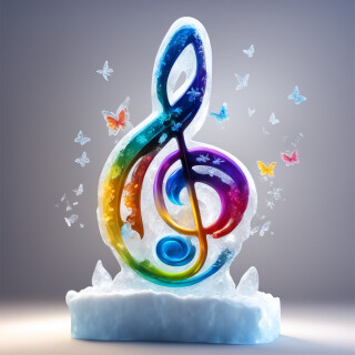 Music note visual #9359