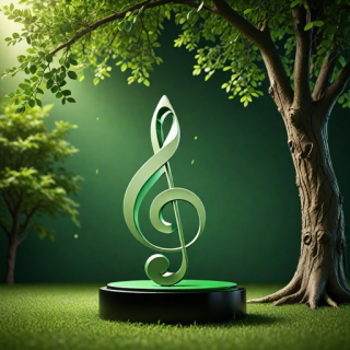 Music note visual #9358