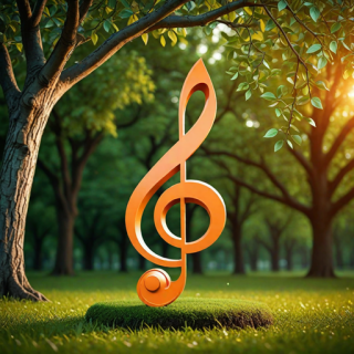 Music note visual #9354
