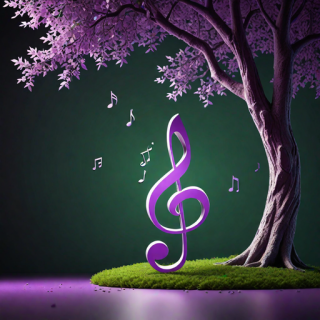 Music note visual #9352