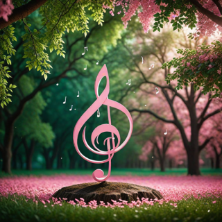 Music note visual #9350