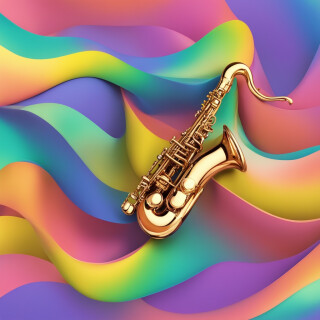 Saxophone visual #9310