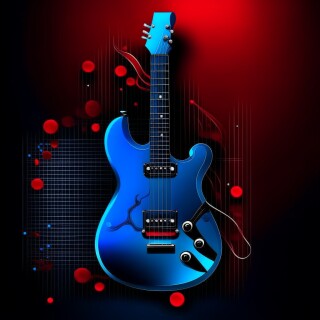 Guitar visual #9474