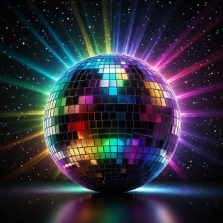 Disco ball visual #9534