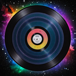 Vinyl record visual #9527