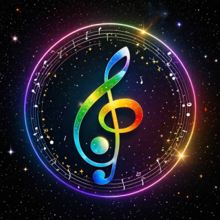 Music note visual #9515