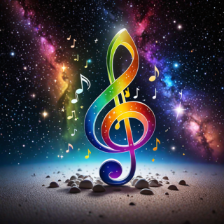 Music note visual #9514