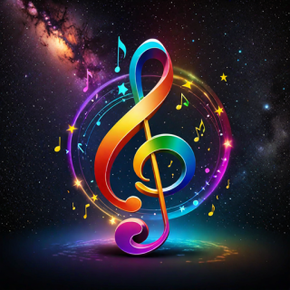 Music note visual #9513