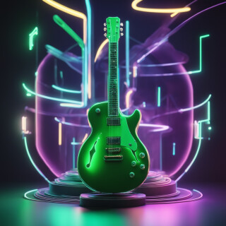 Guitar visual #9614
