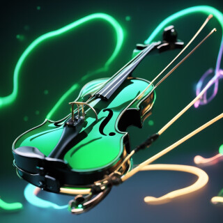 Violin visual #9604