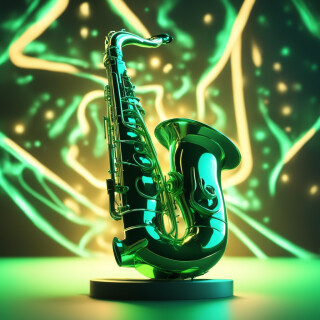 Saxophone visual #9577