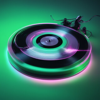 Vinyl record visual #9526