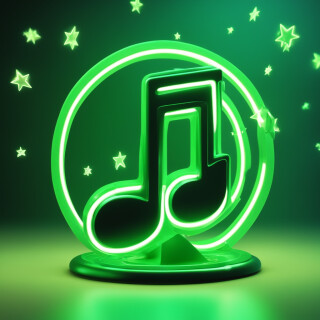 Music note visual #9512